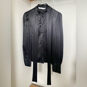 Zara black dress shirt